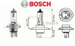 Żarówka H4 12V 60/55W Bosch Pure Light